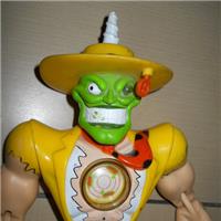 THE MASK FILM ACTION FIGURE - THE MASK MOVIE: FROM ZERO TO HERO BY KENNER/ HASBRO, INC. FUNZIONANTE WORKING GIGANTE GIANTS