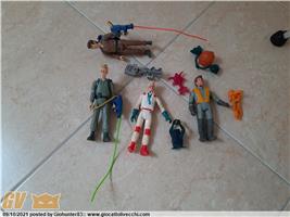 LOTTO GHOSTBUSTERS CON ACCESSORI E FANTASMI