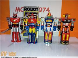 ROBOT TAROCCHI KO ST GOLDRAKE ANTARES DAIMOS GLOIZER X ANNI 70 LUCA GIOCATTOLI ROBOT VINTAGE  