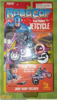 ROBOCOP THE SERIES, JETCYCLE OCP TOY ISLAND USA 1994 MOC PERFETTO E RARO