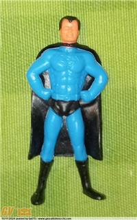 BLUE SUPERMAN 1978 RES PLASTIC ITALY FIGURE KINDER SURPRISE MINT PERFETTO