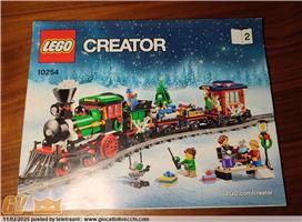 ISTRUZIONI LEGO 10254 CHRISTMAS TRAIN