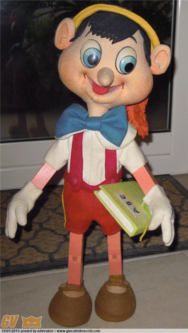FORUM VINTAGE/Valutazioni: Valutazione Identificazione E Valutazione  Splendido Pinocchio Disney In Legno E Panno 