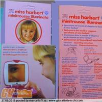 MISS HARBERT MINITROUSSE ILLUMINATA ART 830 MARCA BRAND HARBERT QUANDO LA APRI SI ILLUMINA WHEN YOU OPEN IT IT LIGHTS UP