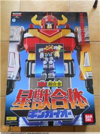 GINGAIO DX BANDAI GD-11 POWER RANGERS MEGAZORD - GINGAIOH DELUXE SET MINT IN BOX MADE IN JAPAN 1998