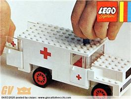 LEGO 0373 - RARA AMBULANZA VINTAGE - 1970