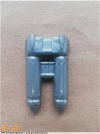 TRANSFORMERS G1 DECEPTICON TRYPTICON DOUBLE BLASTER LASER GUN PARTS HASBRO 1986