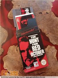 NINTENDO NES PAL A THE HUNT FOR RED OCTOBER VINTAGE GAMES FOR SALE COME NUOVO