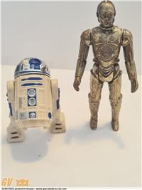 STAR WARS R2D2 AND C3PO VINTAGE KENNER