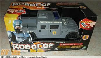 ROBOCOP THE SERIES, ROBOTACTICAL TANK TOY ISLAND ITALIAN BOX 1994 MISB MINT