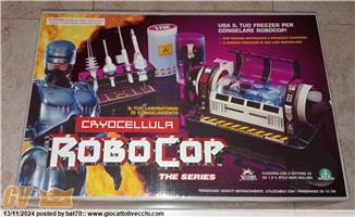 ROBOCOP THE SERIES, CRYOCELLULA PLAYSET, TOY ISLAND ITALIAN BOX 1994 MISB MINT