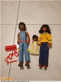 ACTION FIGURE SERIE THE SANSHINE FAMILY IN MATTEL1974