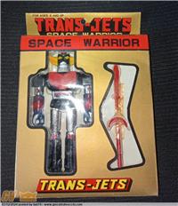 GOLDRAKE GRENDIZER GOLDORAK SPACE WARRIOR TRANS-JETS, 15 CM., TAIWAN 1978, MIB