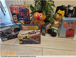 BIG JIM, SESAME STREET, ANNA DAI CAPELLI ROSSI, TH3 PROJECT, SUPER 8, BUGGY IL MANGIADISCHI (LOTTO)