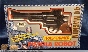 TRASFORMER PISTOLA ROBOT 44 MAGNUM GIG TAKARA